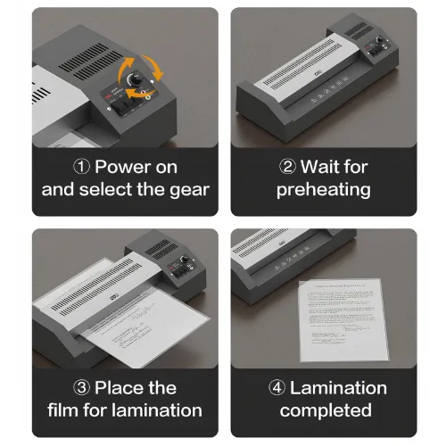 Deli ET115 A3 Laminating Machine — image 2 of 3