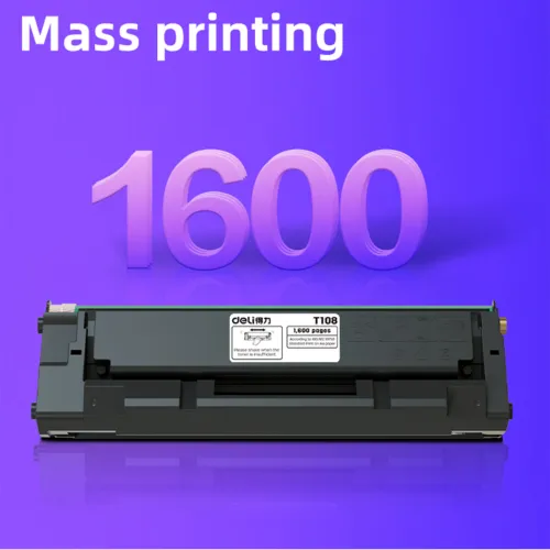 Deli T108 Black Laser Toner Cartridge for P1820W Printer (Compatible) — image 3 of 6