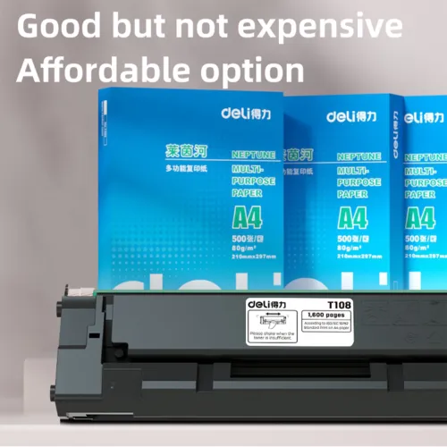 Deli T108 Black Laser Toner Cartridge for P1820W Printer (Compatible) — image 4 of 6