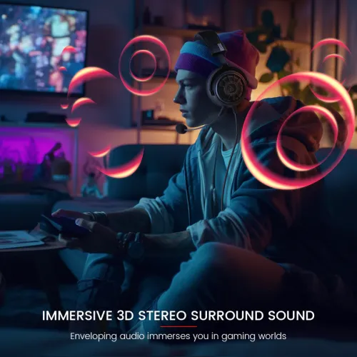 EKSA Star Engine E5000S Wired 3.5mm Gaming Headphone — image 3 of 3