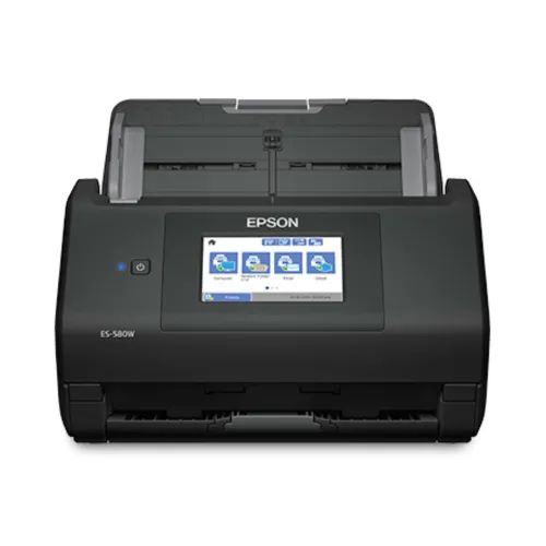 Epson WorkForce ES-580W Wireless Duplex Document Scanner — image 2 of 5