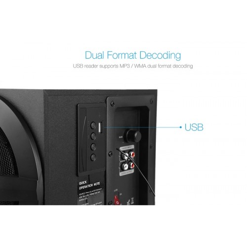 F&D A140X 2.1 Channel Multimedia Bluetooth Speaker — image 2 of 4