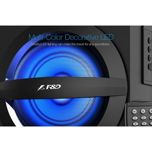 F&D A140X 2.1 Channel Multimedia Bluetooth Speaker — image 3 of 4