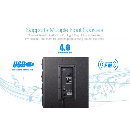 F&D A180X Multimedia Bluetooth 2:1 Speaker — image 3 of 4