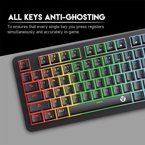 Fantech MK852 Max Core Mechanical USB Gaming Keyboard Black — image 3 of 5