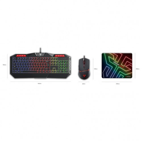 Fantech P31 Keyboard, Mouse & Mousepad Combo — image 3 of 3