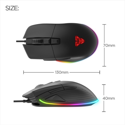 FANTECH UX1 Hero Ultimate Macro RGB Gaming Mouse — image 2 of 3