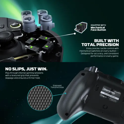 Fantech WGP18 Zenith Pro Tri-Mode Wireless Gamepad — image 4 of 6