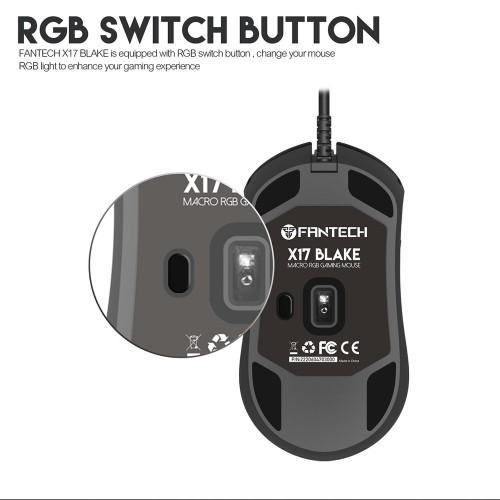 Fantech X17 Blake Macro RGB Gaming Mouse — image 3 of 3