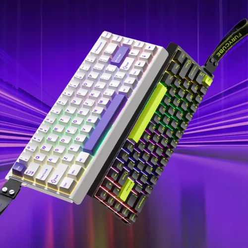 Furycube M68HE RGB Hot-Swappable Mechanical Keyboard — image 2 of 4