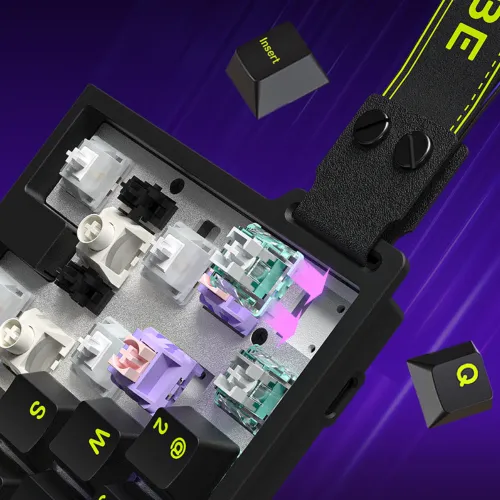Furycube M68HE RGB Hot-Swappable Mechanical Keyboard — image 4 of 4