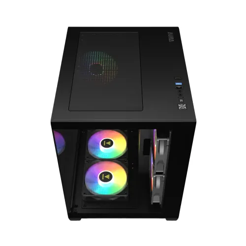 Gamdias AURA GC101M ARGB mATX Micro Tower Gaming Casing — image 2 of 6