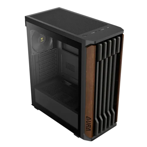 Gamdias AURA GC11 WOOD Mid-Tower ATX Gaming Casing — image 4 of 6