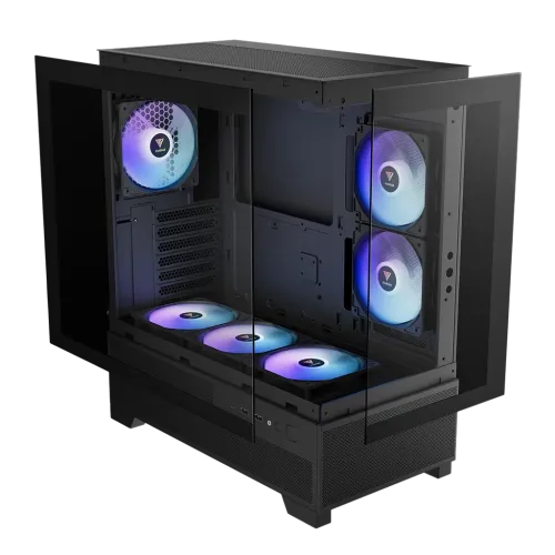 Gamdias AURA GC12 ARGB Mid-Tower ATX Gaming Casing — image 3 of 6
