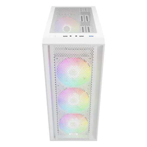 Gamdias AURA GC2 ELITE WH Perforated RGB Mid-Tower Casing — image 3 of 5