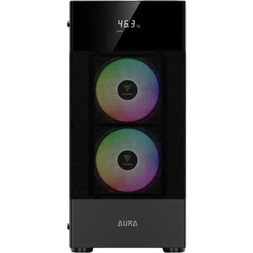 Gamdias AURA GC5 ELITE ARGB ATX Mid-Tower Gaming Casing With Digital Display — image 3 of 6