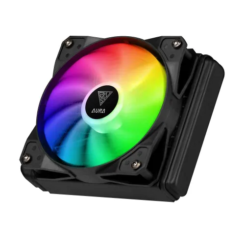 Gamdias AURA GL120 All-in-One RGB Liquid CPU Cooler — image 2 of 6