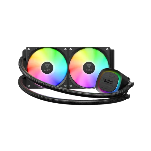Gamdias AURA GL240 V2 ARGB Liquid CPU Cooler — image 2 of 3