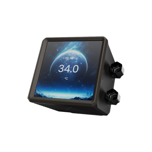 Gamdias AURA GL360 LCD ARGB All-in-One Liquid CPU Cooler With Display — image 3 of 6