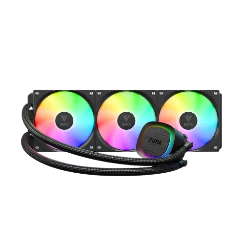 Gamdias AURA GL360 V2 ARGB Liquid CPU Cooler — image 2 of 3