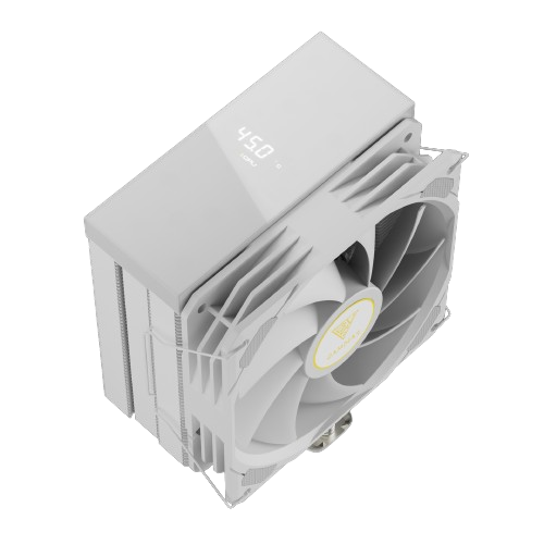 Gamdias BOREAS E2-41D WH Digital Display Single Tower Air CPU Cooler — image 2 of 6