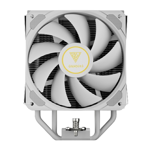Gamdias BOREAS E2-41D WH Digital Display Single Tower Air CPU Cooler — image 3 of 6