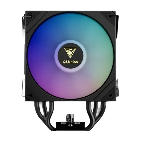 Gamdias BOREAS M2-51D ARGB Digital Display Single Tower Air CPU Cooler — image 2 of 4
