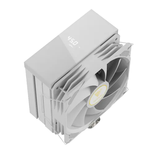 Gamdias BOREAS M2-51D WH Digital Display Single Tower Air CPU Cooler — image 2 of 6