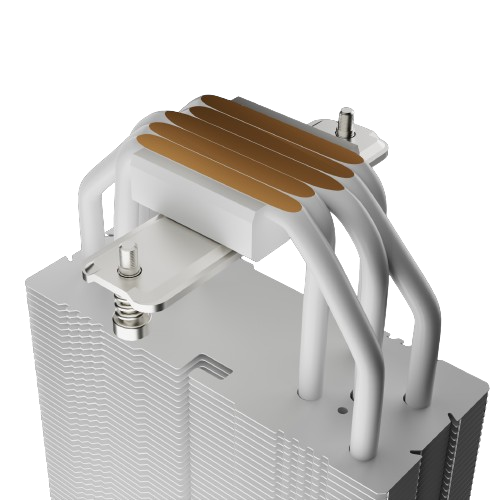 Gamdias BOREAS M2-51D WH Digital Display Single Tower Air CPU Cooler — image 6 of 6