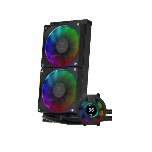 Gamdias CHIONE P3-240U ARGB 240mm AIO Liquid CPU Cooler — image 3 of 3