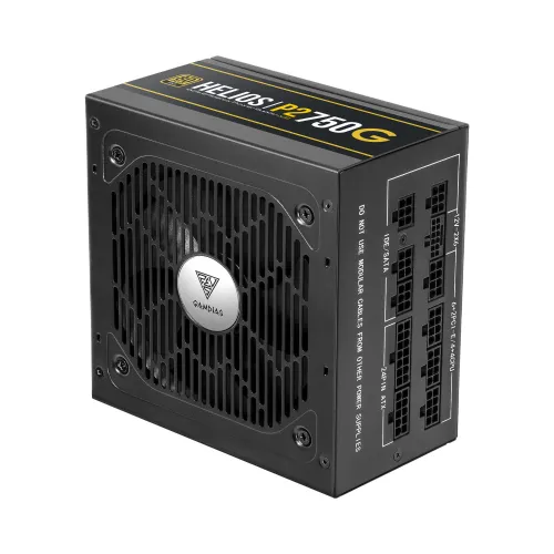 Gamdias HELIOS P2-750G V2 750W 80+ Gold ATX 3.1 & PCIE 5.1 Fully Modular Power Supply — image 3 of 6