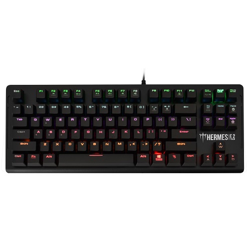 Gamdias HERMES E2 7 Color Backlit Blue Switch Mechanical Gaming Keyboard — image 2 of 2