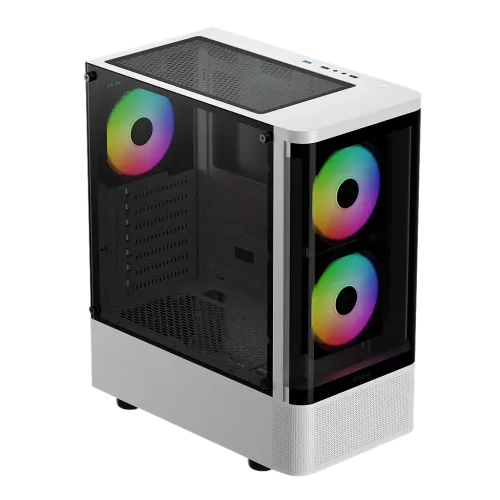 Gamdias TALOS E3 CG WH ARGB ATX Mid-Tower Gaming Casing — image 2 of 7