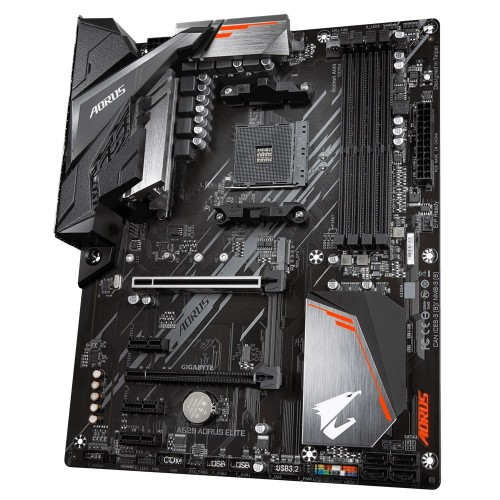 Gigabyte A520 Aorus Elite AMD AM4 ATX Gaming Motherboard — image 3 of 4