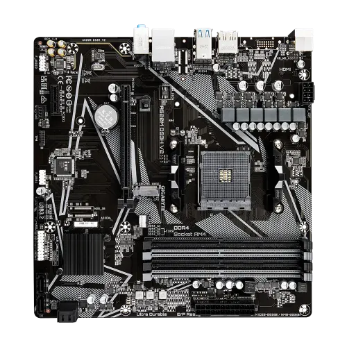 Gigabyte A520M DS3H V2 Micro-ATX DDR4 AMD AM4 Motherboard — image 4 of 5