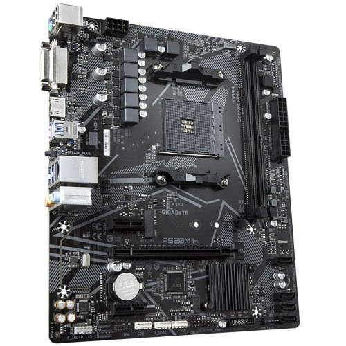 GIGABYTE A520M H AM4 Micro ATX Motherboard — image 3 of 4