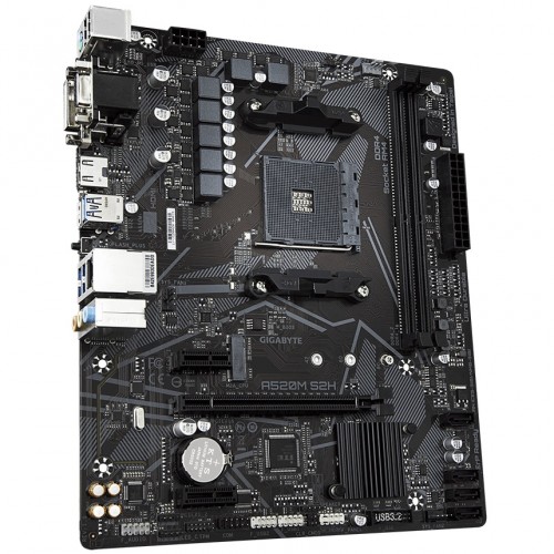 Gigabyte A520M S2H AMD AM4 Micro ATX Motherboard — image 2 of 4