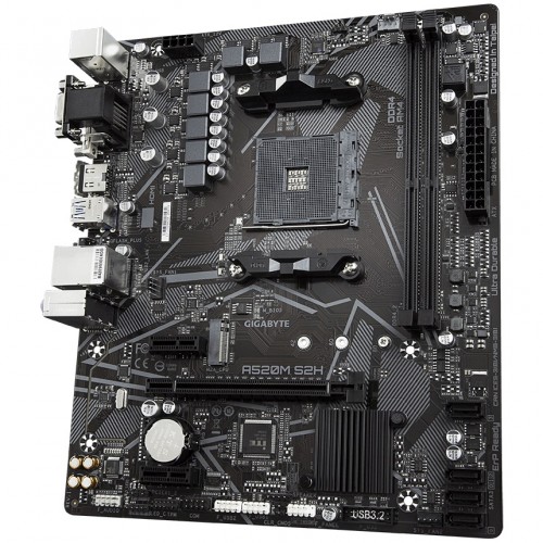 Gigabyte A520M S2H AMD AM4 Micro ATX Motherboard — image 3 of 4