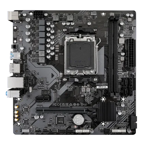 GIGABYTE A620M H AM5 Micro-ATX Motherboard — image 2 of 4