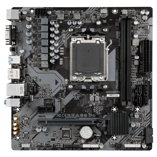 GIGABYTE A620M S2H AMD AM5 Micro-ATX Motherboard — image 2 of 5
