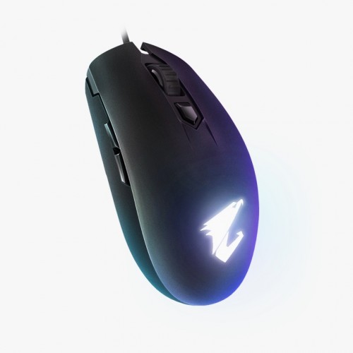 Gigabyte Aorus M2 7 Button USB RGB Gaming Mouse Black — image 3 of 3