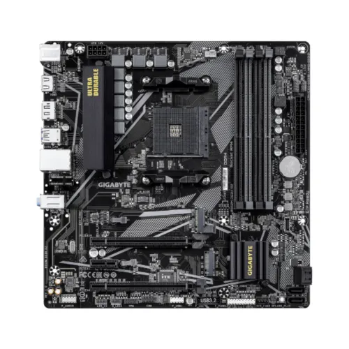 GIGABYTE B550M DS3H R2 mATX AMD Motherboard — image 2 of 4