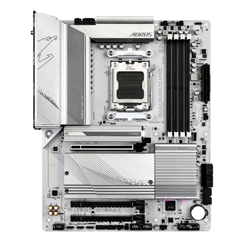 GIGABYTE B650 AORUS ELITE AX ICE DDR5 AM5 ATX Motherboard — image 2 of 4