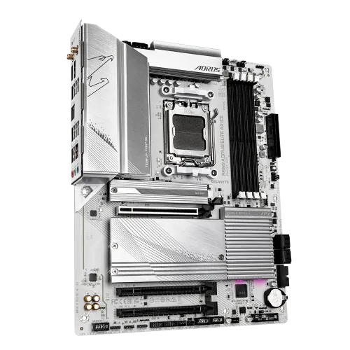 GIGABYTE B650 AORUS ELITE AX ICE DDR5 AM5 ATX Motherboard — image 3 of 4