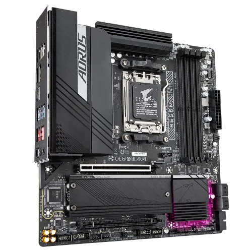 GIGABYTE B650M AORUS ELITE DDR5 AMD AM5 Micro-ATX Motherboard — image 4 of 6