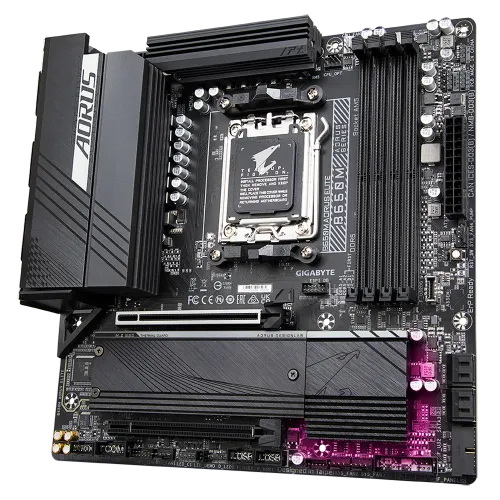 GIGABYTE B650M AORUS ELITE DDR5 AMD AM5 Micro-ATX Motherboard — image 5 of 6