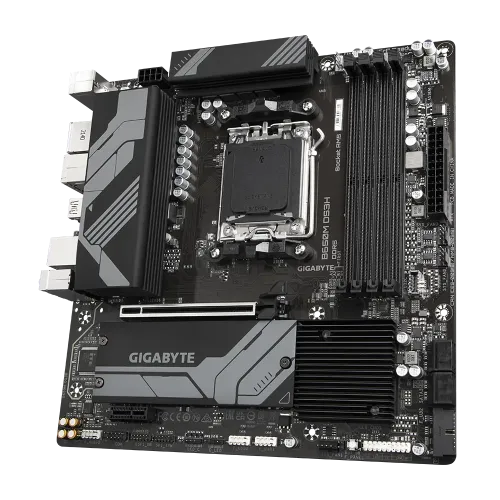 GIGABYTE B650M DS3H DDR5 AMD AM5 Micro-ATX Motherboard — image 4 of 6