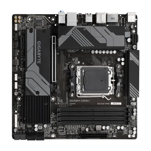 GIGABYTE B650M DS3H DDR5 AMD AM5 Micro-ATX Motherboard — image 5 of 6
