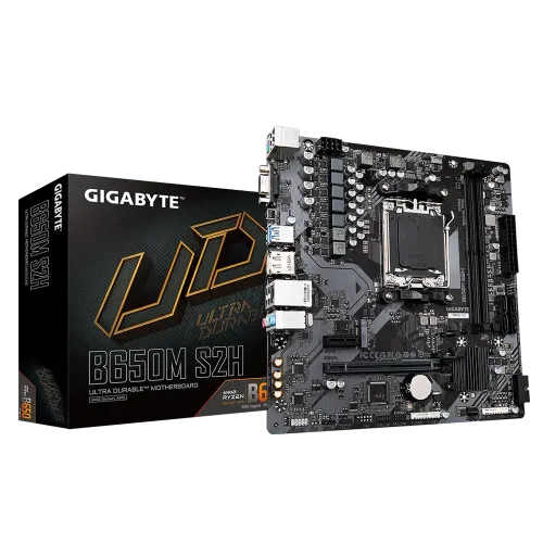 GIGABYTE B650M S2H AM5 Micro-ATX Motherboard
