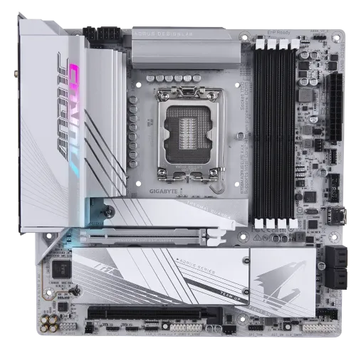 GIGABYTE B760M AORUS ELITE X AX DDR5 mATX Motherboard — image 2 of 3